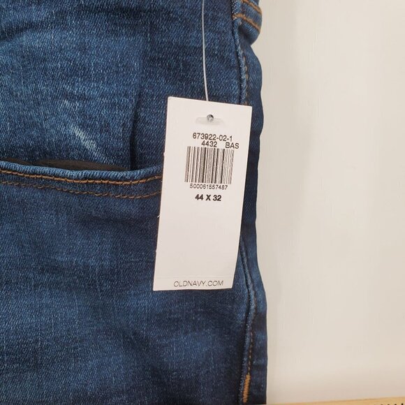 Old Navy Slim 360° Tech Stretch Performance Jeans Mens Size 44x32 NWT Denim - Picture 9 of 16